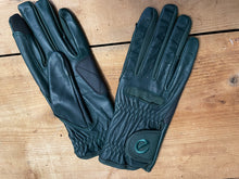Load image into Gallery viewer, Gloves - eQuest Grip Pro Leather - Dark Green
