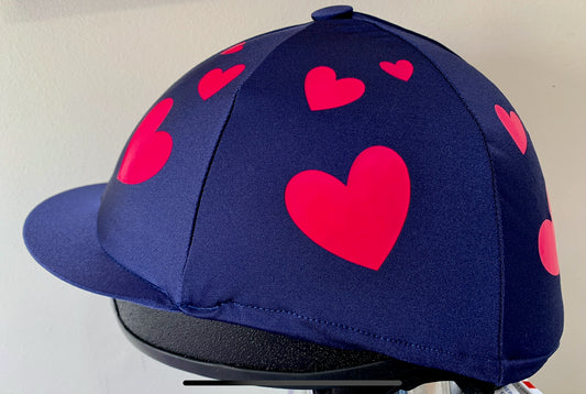 Hat Cover: Hearts Pattern #1