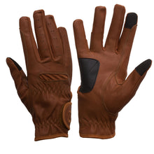 Load image into Gallery viewer, Gloves - eQuest Grip Pro Leather - Tan
