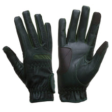 Load image into Gallery viewer, Gloves - eQuest Grip Pro Leather - Dark Green

