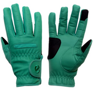 Gloves - eQuest Grip Pro Leather - Jade Green