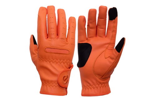 Gloves - eQuest Grip Pro Leather - Orange